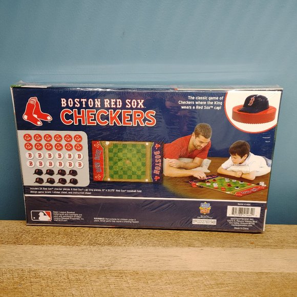 Boston Red Sox Checkers Board Game Masterpieces - Picture 3 of 6